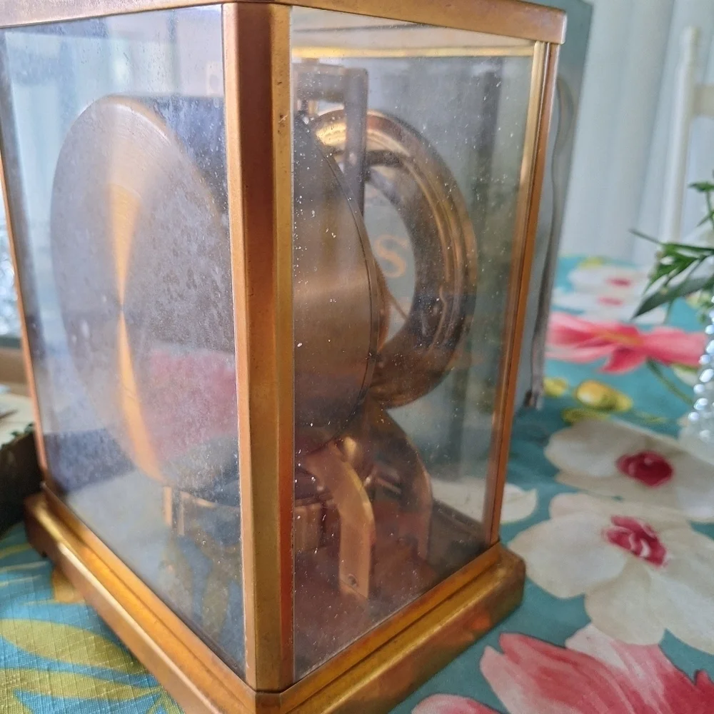 Atmos Clock Jaeger Lecoultre Gold 1958